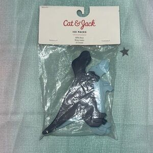 Cat & Jack Dinosaur Ice Packs in Navy and Light Blue